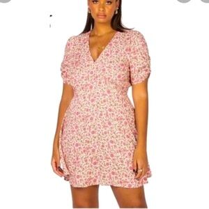 Princess Polly Margie Floral Mini Dress size 4